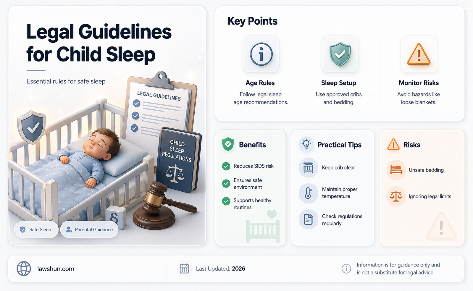 are there any legal laws on child sleep