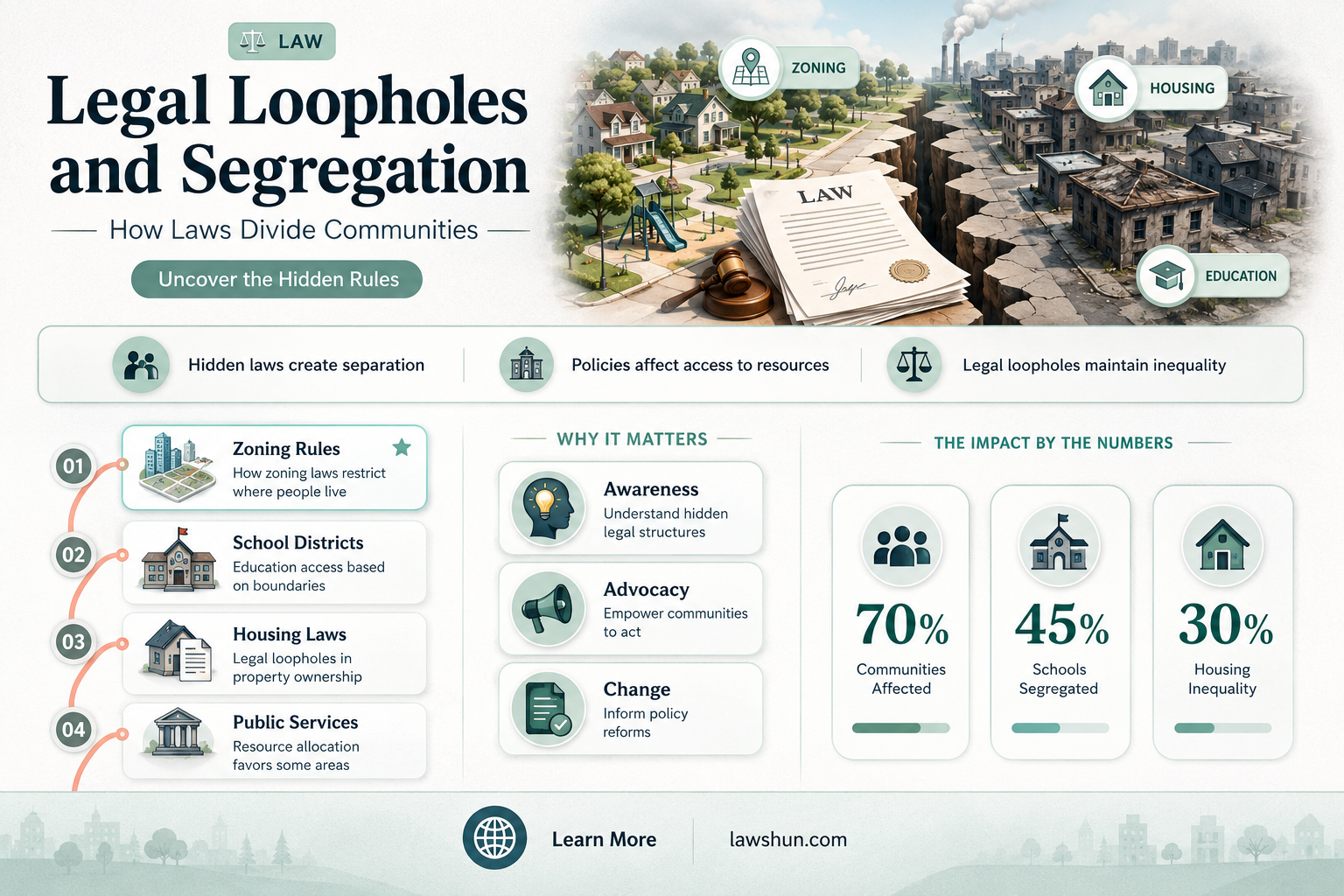 are there any laws causing segregation