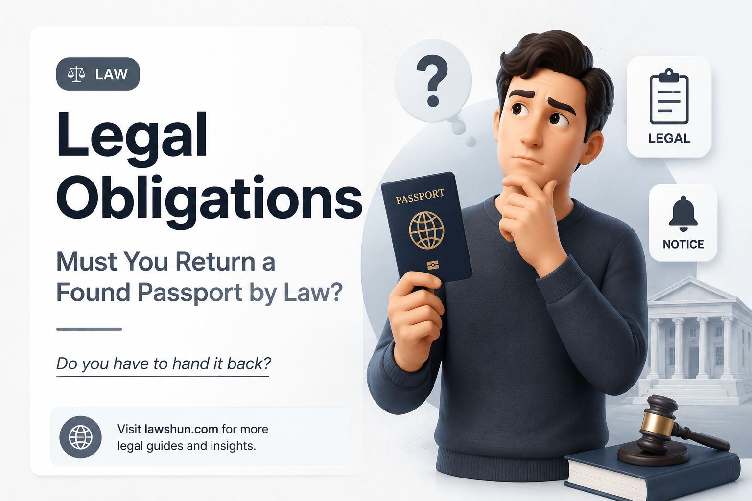 are people obligated by law to return others passport