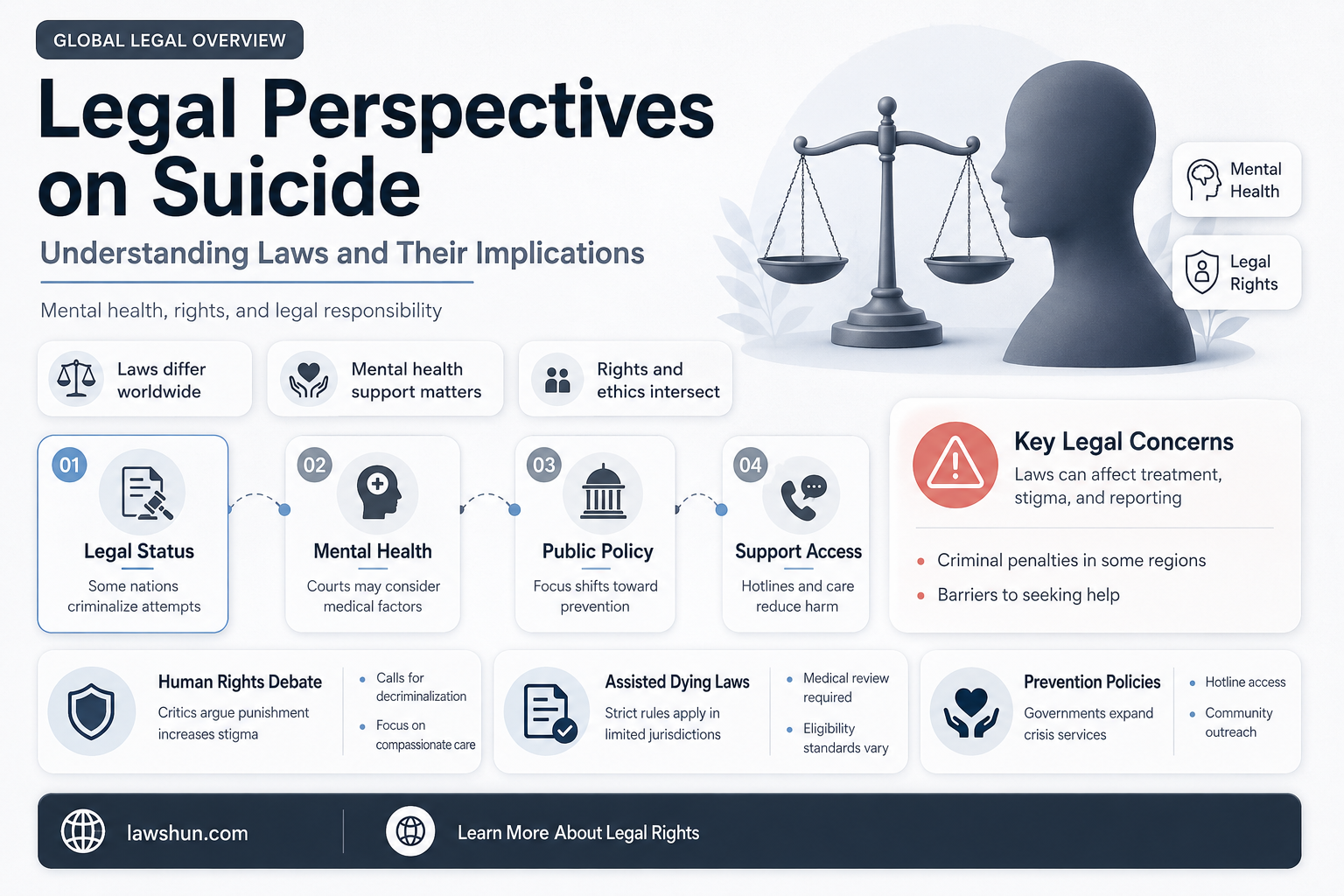 are there any laws against suicide