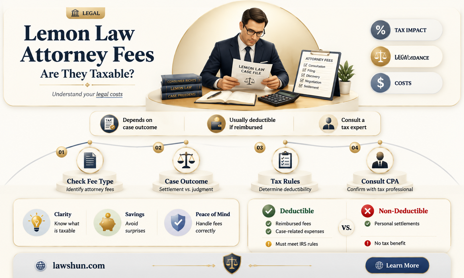 are lemon law attorney fees taxed