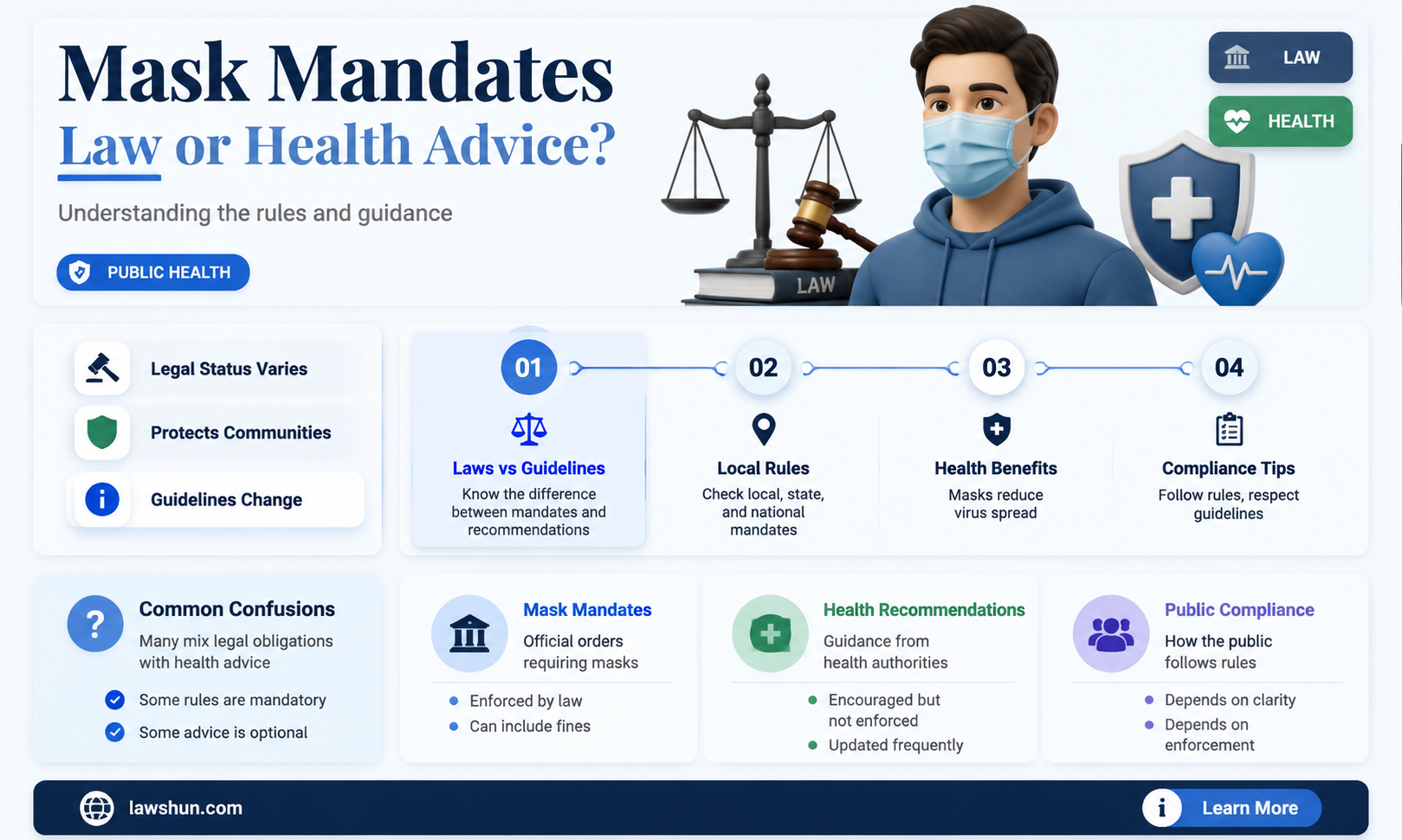 are masks a law or mandate