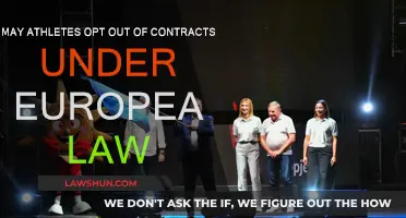 Athletes' Contractual Rights in Europe: Can They Opt Out?