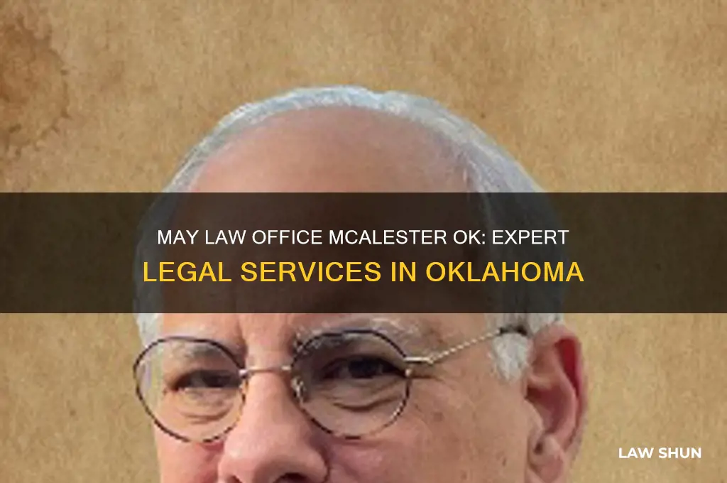 may law office mcalester ok