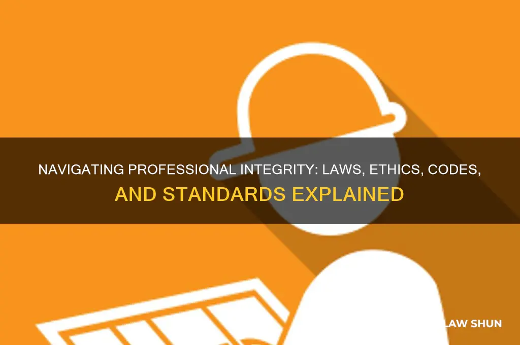 me laws ethics codes and standards