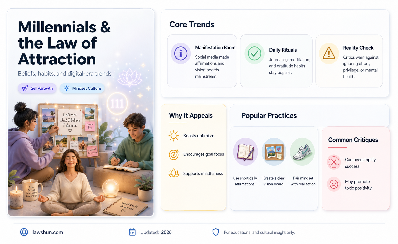 are millennials into law of attraction