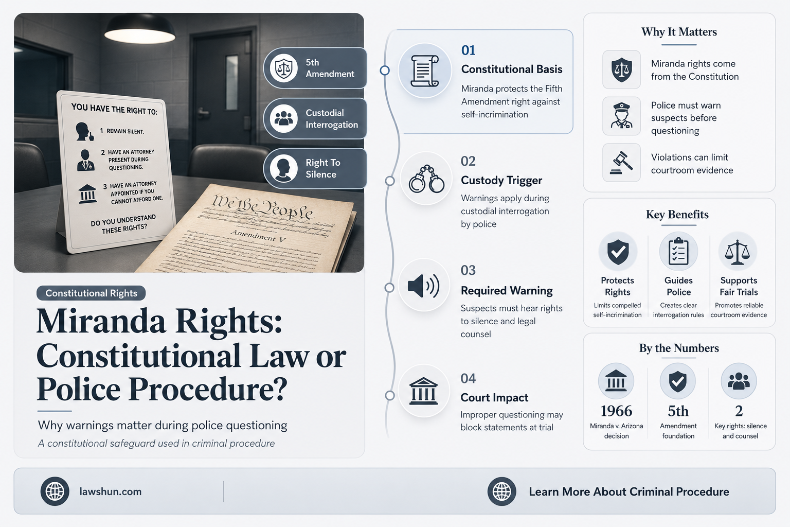 are the miranda rights a constitutional law