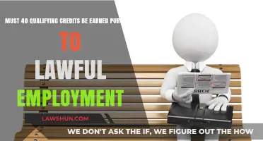 Qualifying Credits: Must They Stem from Lawful Employment to Count?