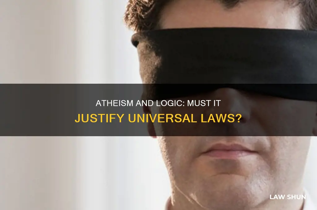 must atheism account for or justify the laws of logic