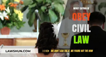 Must Catholics Obey Civil Law? Faith, Morality, and Legal Duty