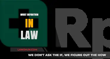 Understanding the Legal Must: Definition, Implications, and Applications in Law