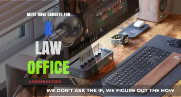 Essential Gadgets to Boost Efficiency in Your Law Office Setup