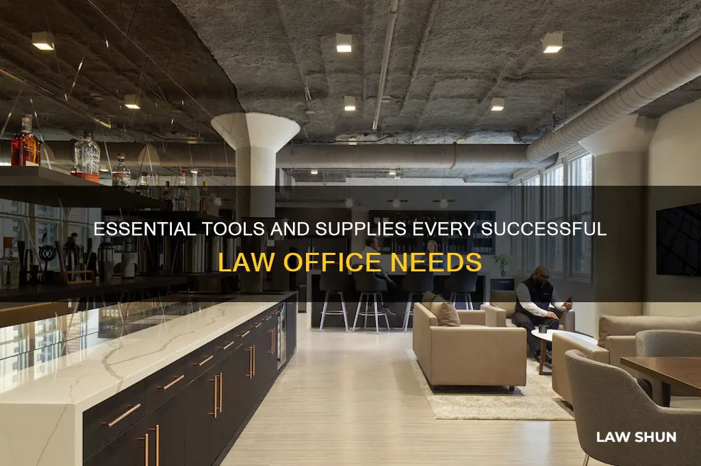 must haves for a law office