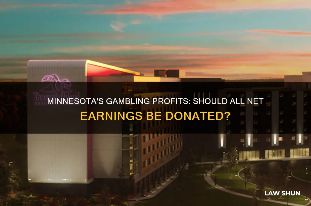 must lawful gambling in minnesota donate all their net profits