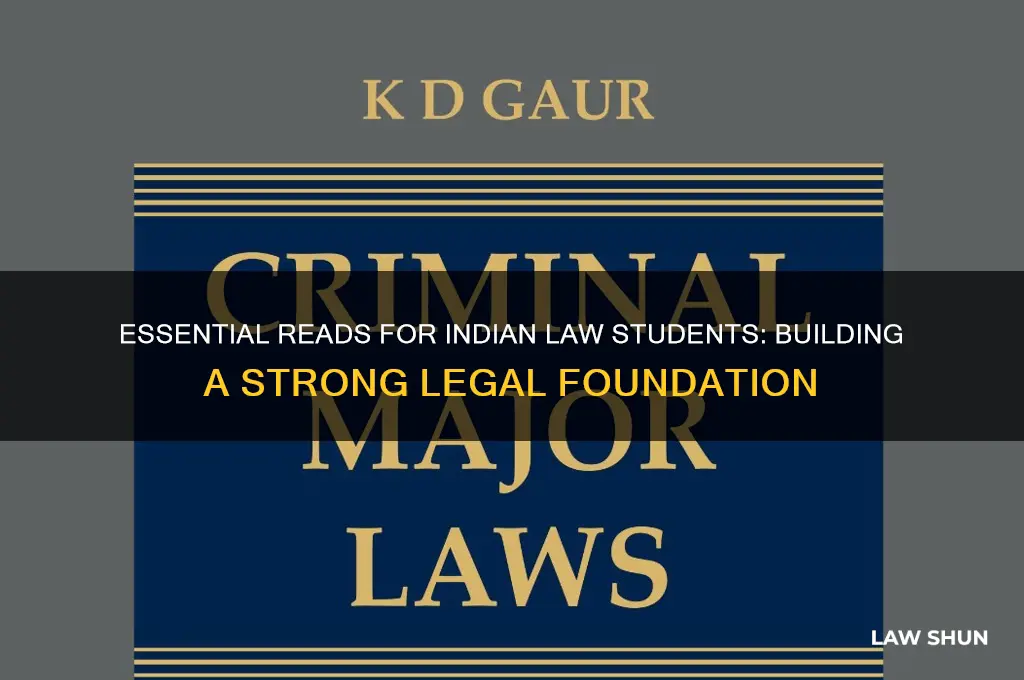 must read books for indian law students