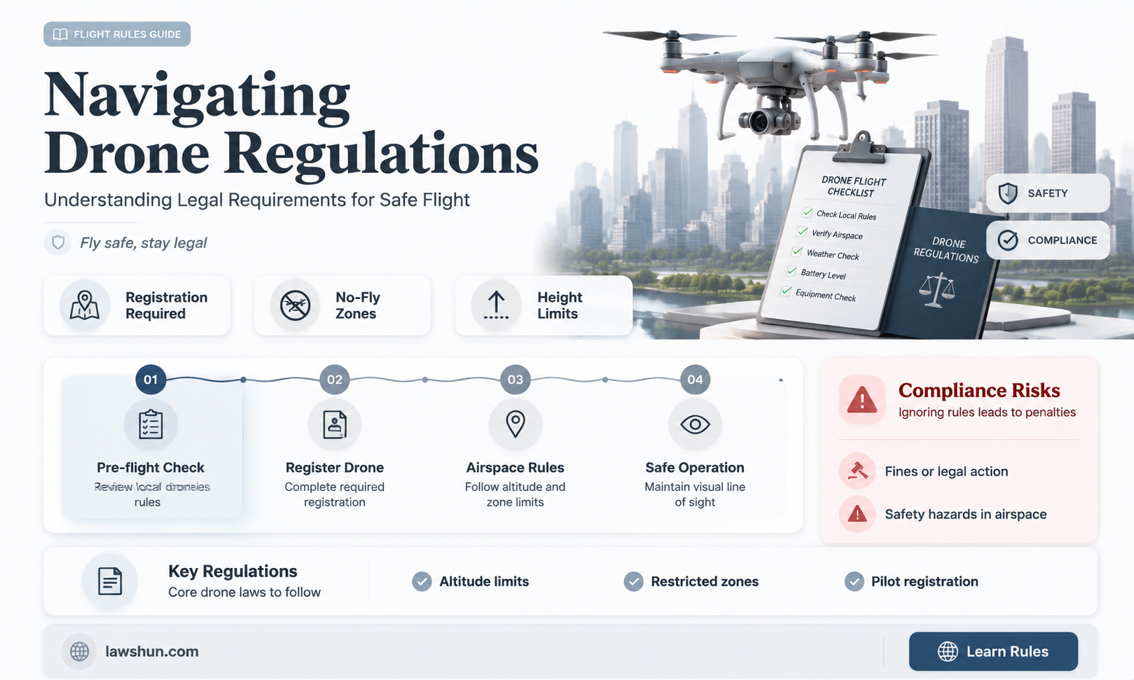 are there laws about flying drones