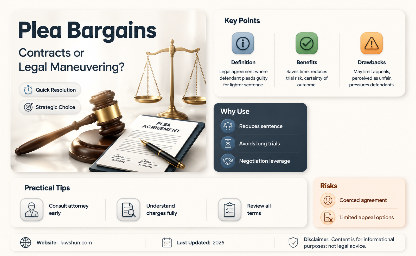are plea bargains subject to contract law
