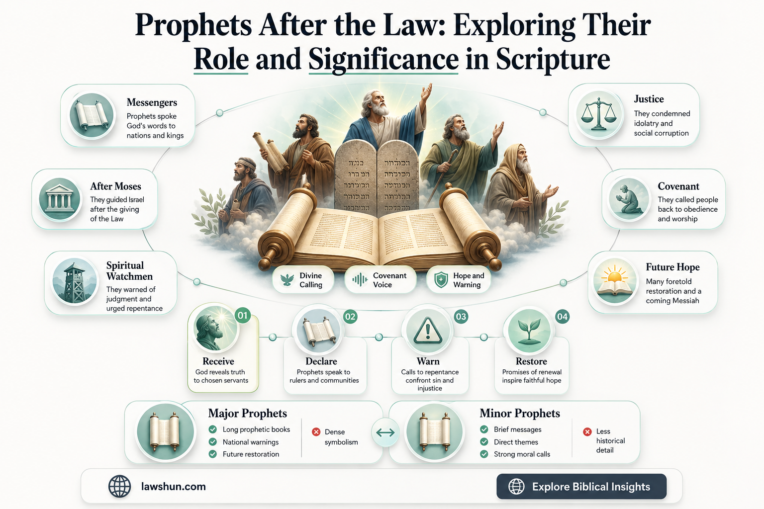 are the prophets after the law