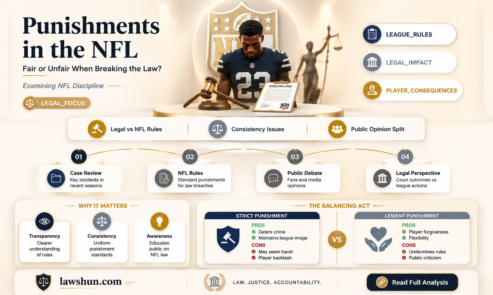 are nfl punishments fair when breaking the law