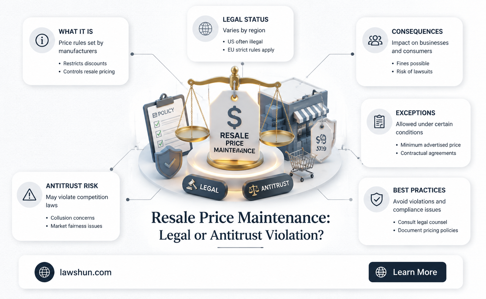 are resale price maintenance agreements illegal under the antitrust laws