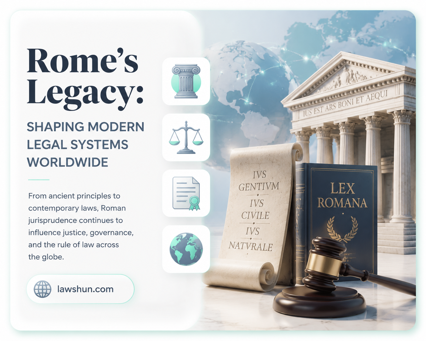 are our laws based from romes