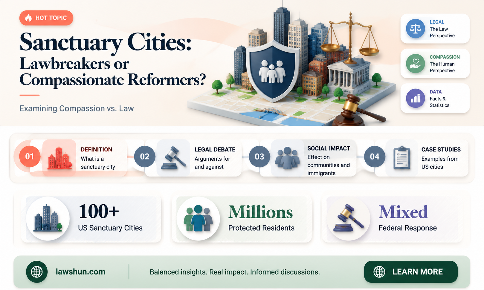 are sancturary cities breaking the law