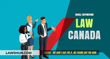 Shall Definition: Understanding Canada's Legal Language