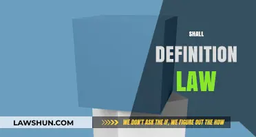 Understanding the Legal Definition of Shall: Implications and Applications