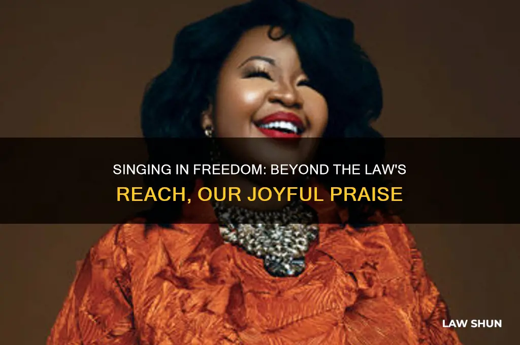 shall we sing because we are not under the law