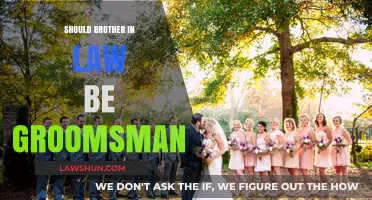 Choosing Your Brother-in-Law as a Groomsman: Good Idea?
