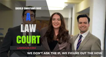 Should Christians Establish Law Courts? Exploring Biblical Principles and Practices