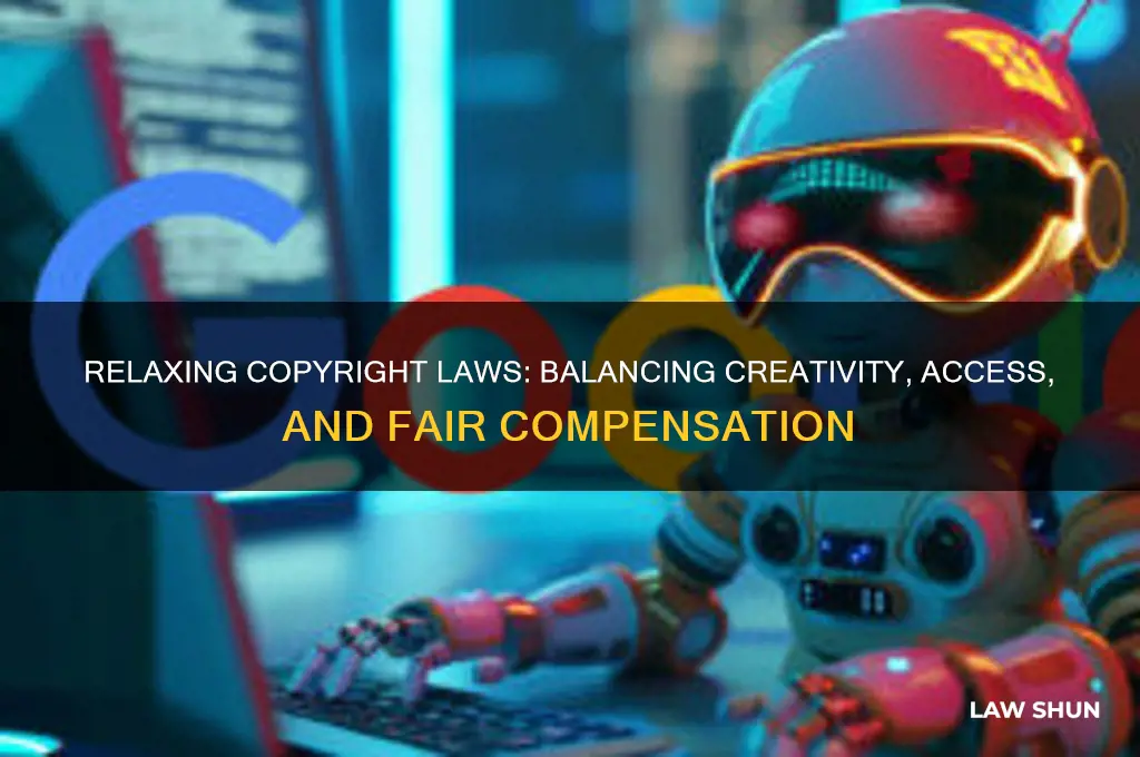 should copyright laws be relaxed