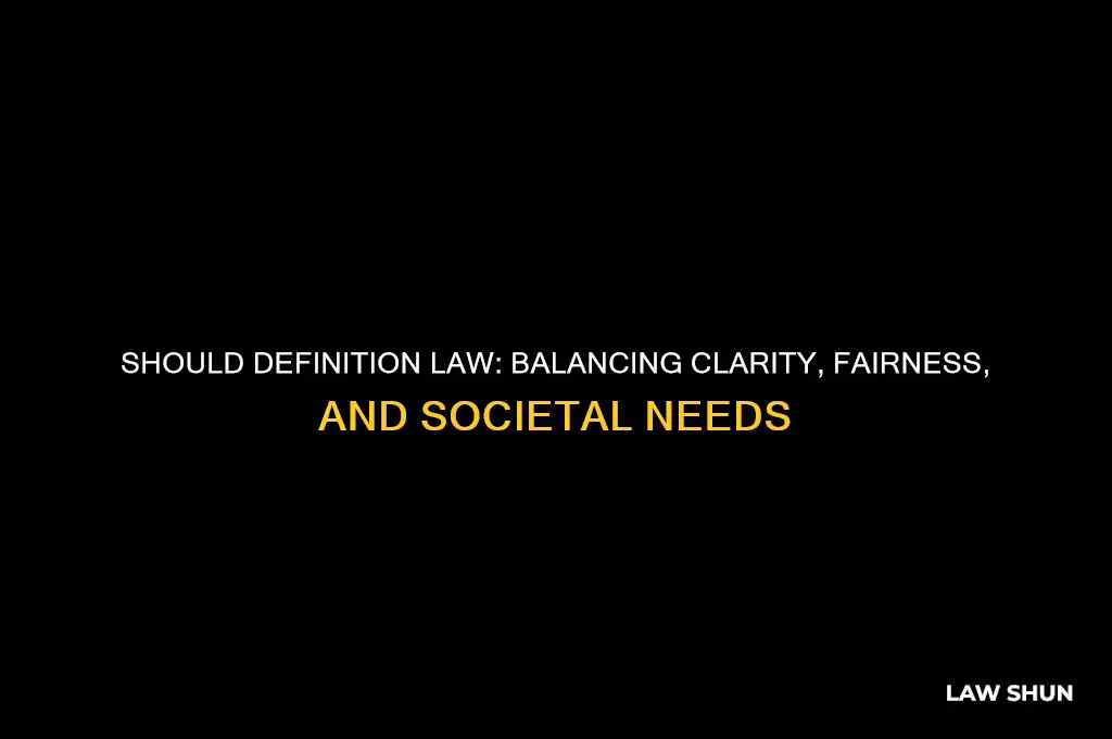 should definition law