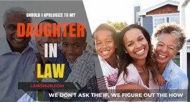 Should I Apologize to My Daughter-in-Law? Navigating Family Harmony