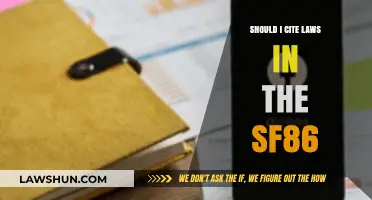 Citing Laws in SF86: Essential or Optional? Expert Guidance
