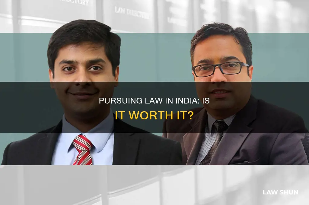 should i do law in india