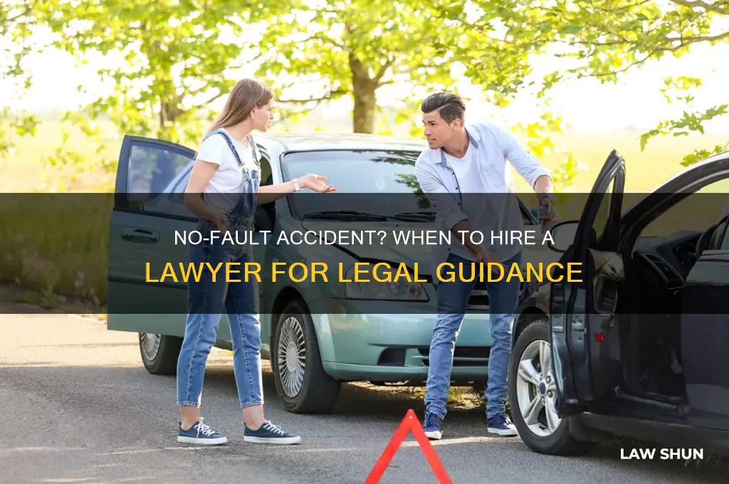 should i hire a lawer for a no fault accident