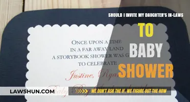 Should You Invite Your Daughter's In-Laws to Her Baby Shower?