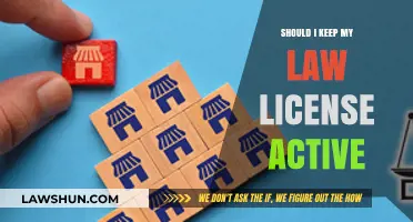 Maintaining Your Law License: Is It Worth It?