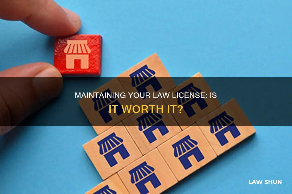 should i keep my law license active
