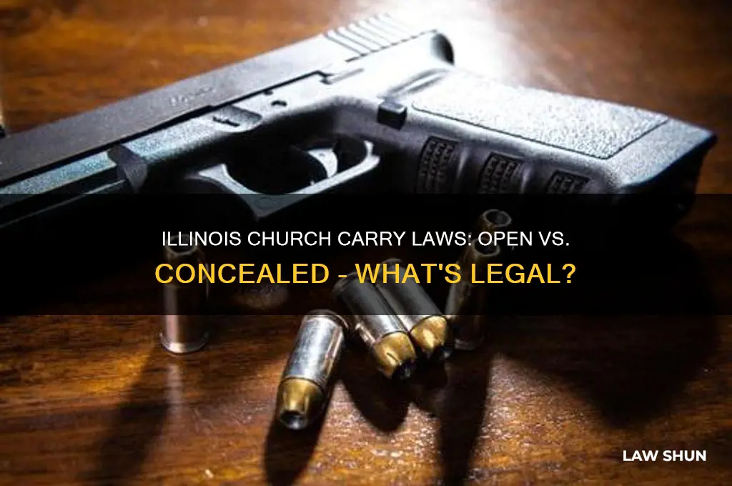 should i open or concealed carry in church il laws