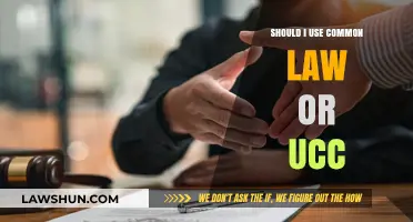 Common Law vs UCC: Which Path to Pick?
