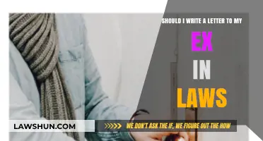 Should You Write to Your Ex-In-Laws? Pros, Cons, and Advice
