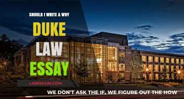 Why Duke Law Essay: Essential or Optional for Your Application?