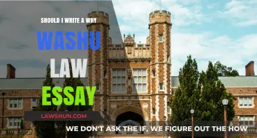 Why WashU Law Essay: Essential or Optional for Your Application?