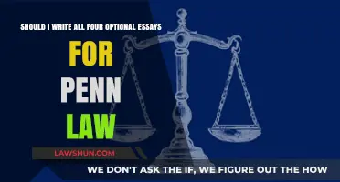 Should You Write All Four Optional Essays for Penn Law?