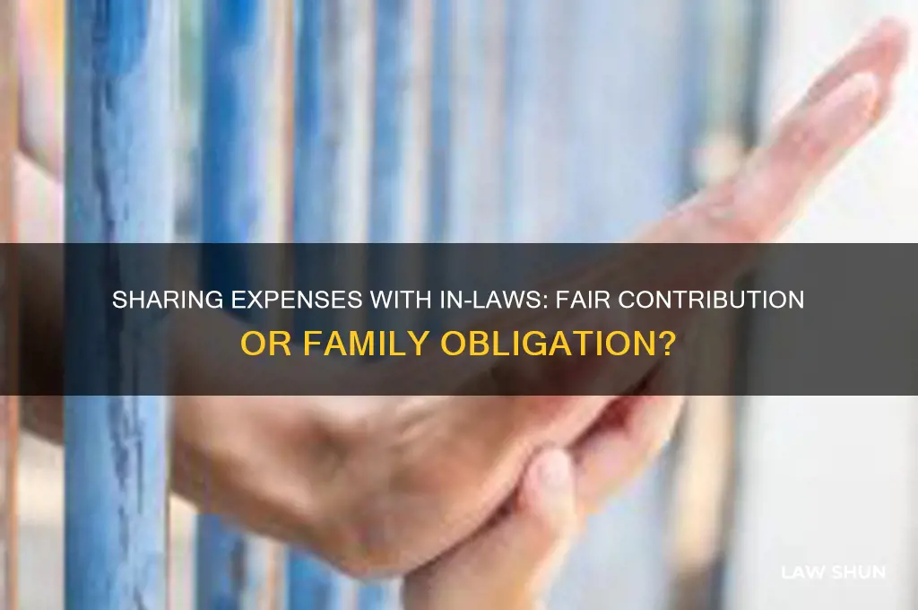 should in laws share the bills if living with you