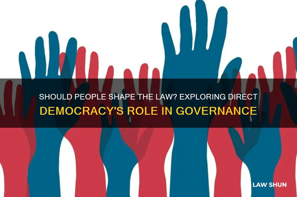 should law be given by the people
