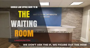 Should Law Offices Include TVs in Their Waiting Rooms?