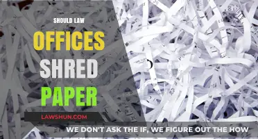Why Law Offices Must Shred Paper: Security and Compliance Essentials